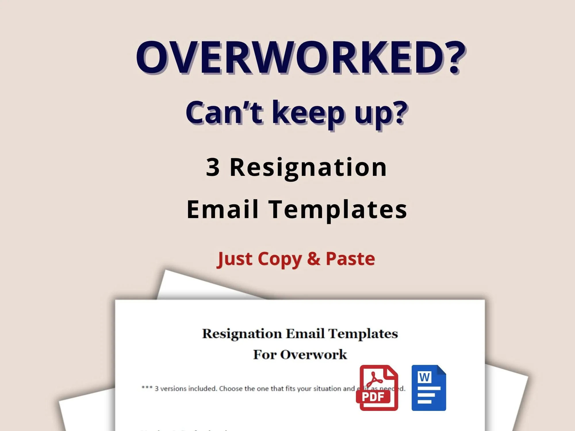 Professional Resignation Email Templates for All Situations