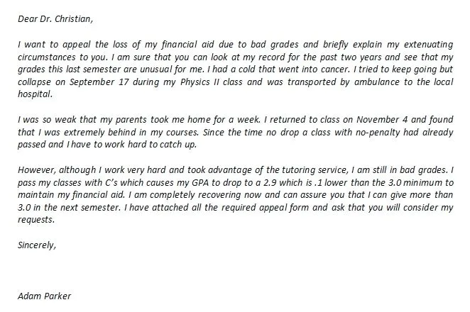 Appeal Letter Writing Guide with Examples