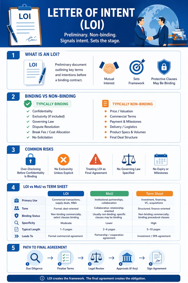 Letter of Intent: Examples for Various Purposes