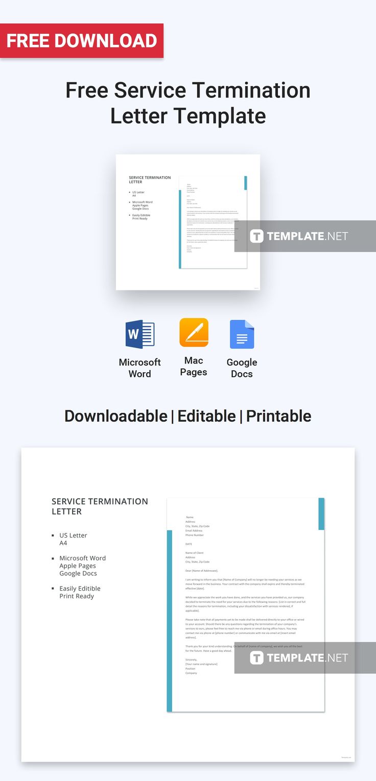 Termination Letter: Templates and Legal Guidance