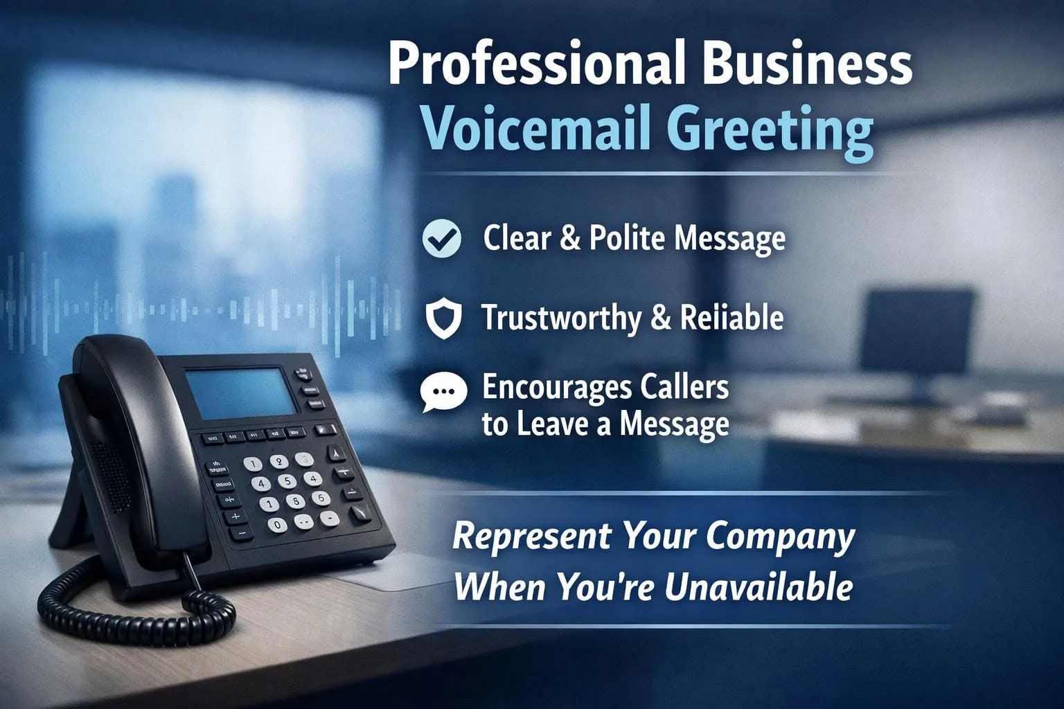 Professional Voicemail Greetings: Situational Examples