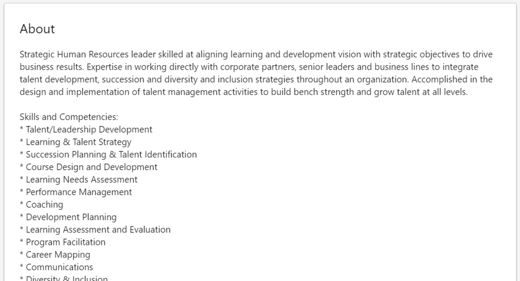 LinkedIn Summary Examples That Get Recruiter Attention