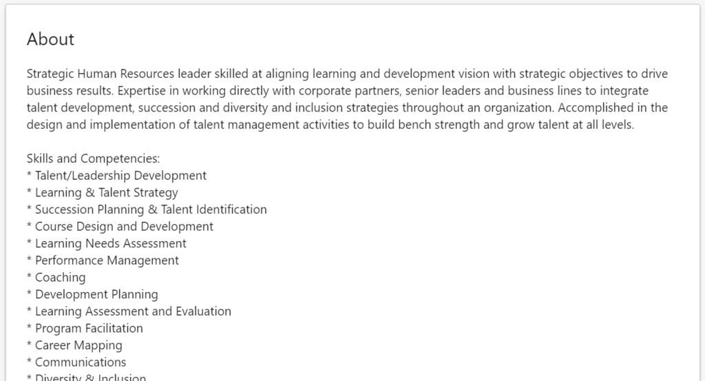 LinkedIn Summary Examples That Get Recruiter Attention