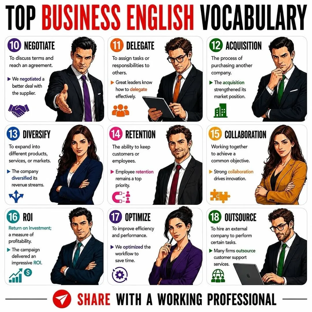 Business English Phrases - 100+ Essential Expressions