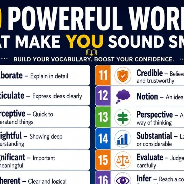 Professional Vocabulary - Words That Make You Sound Smarter