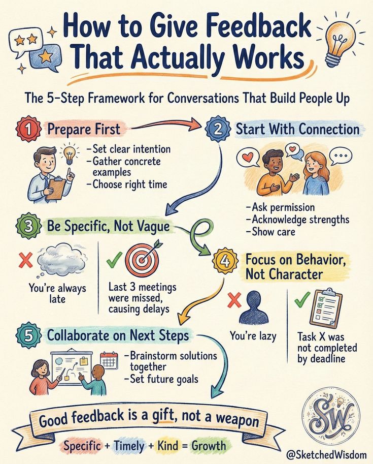 How to Provide Feedback at Work Effectively