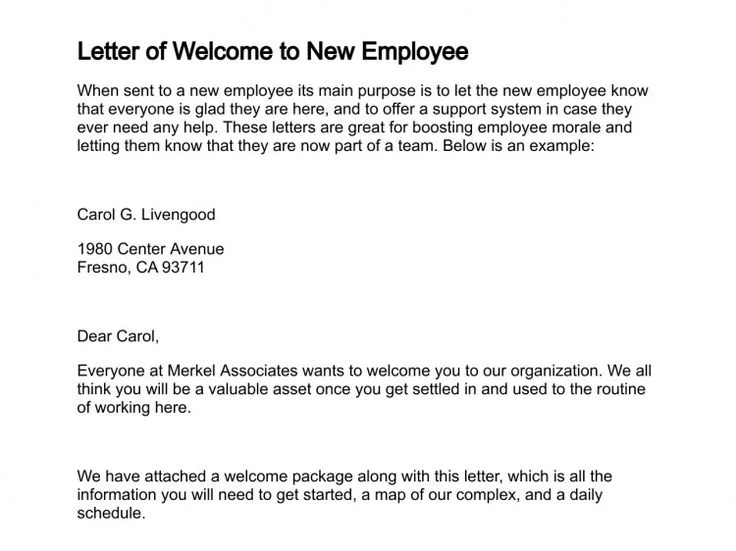 Welcome Email to New Employee - 10+ Templates for Every Hire