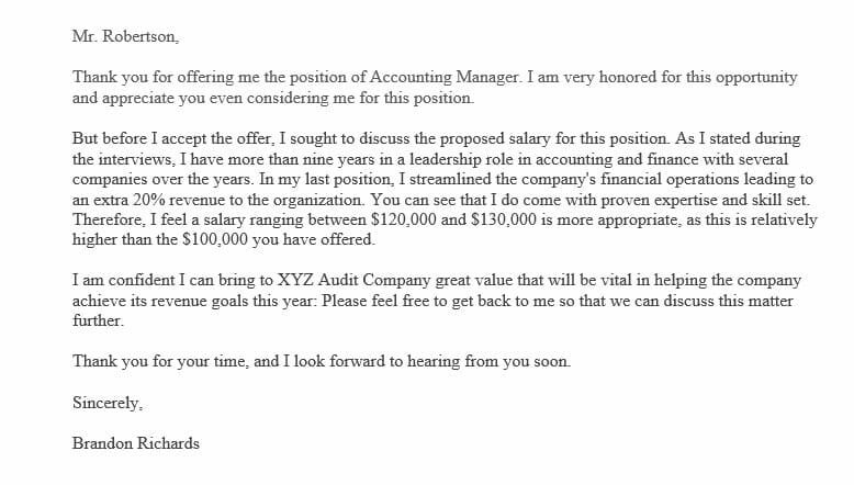 Salary Expectation Email Templates for Job Applications