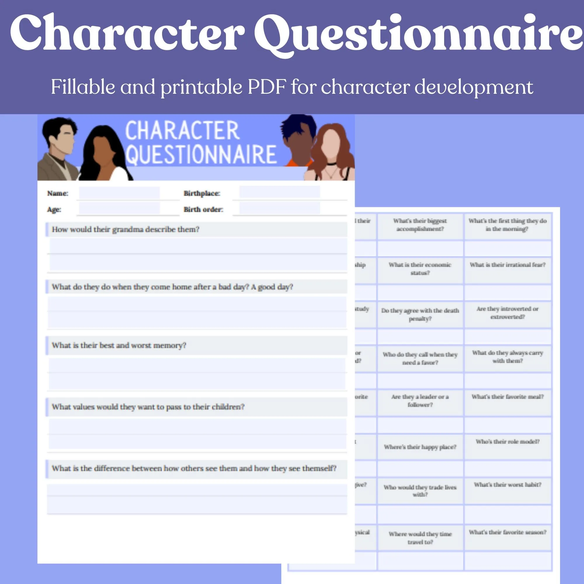 Character Reference Letter for Court Template