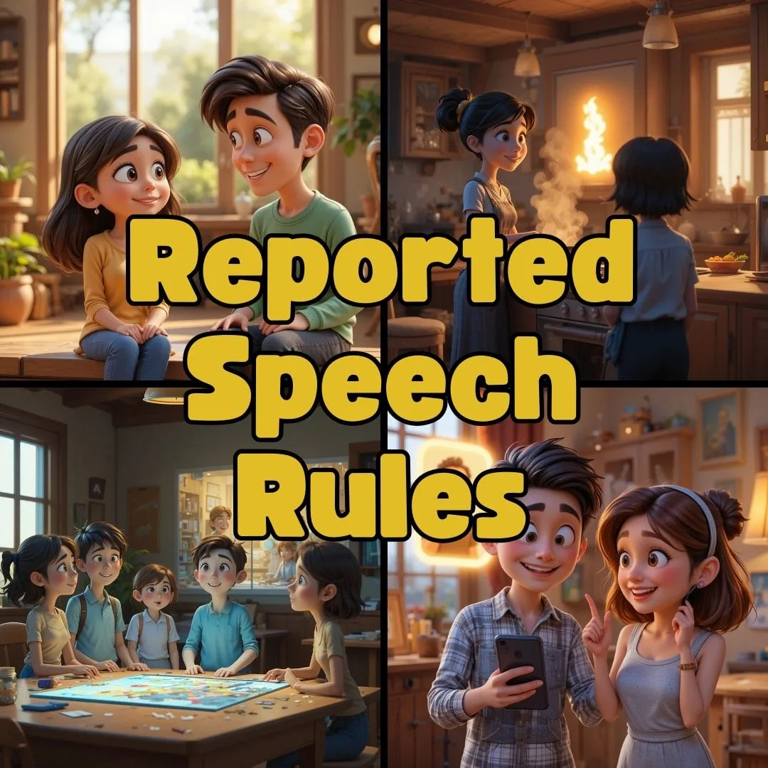 Complete Rules of Reported Speech for ESL Learners