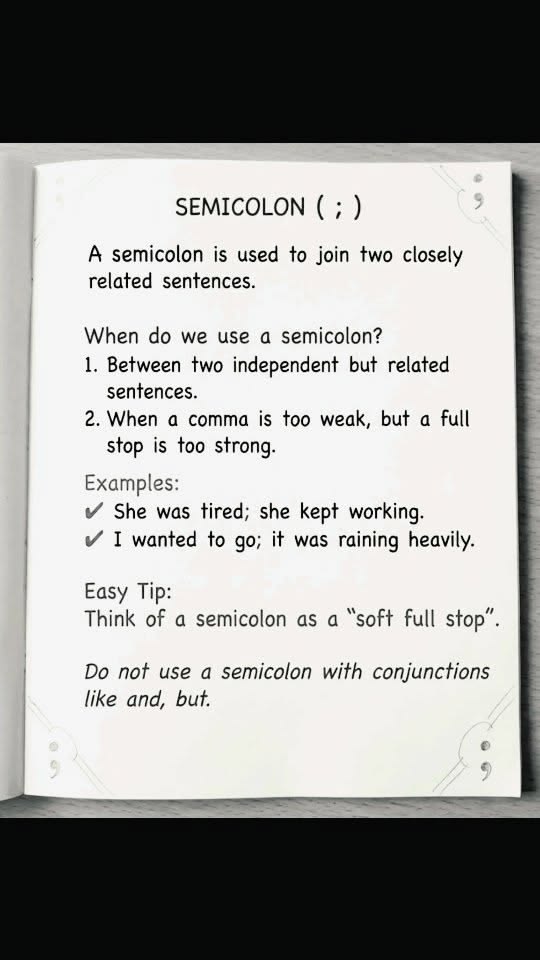 Semicolon Rules for Effective Writing: A Complete Guide