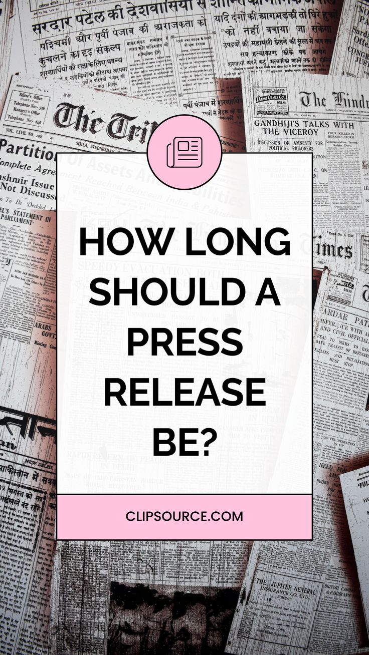Press Release Format and Structure Explained With Examples