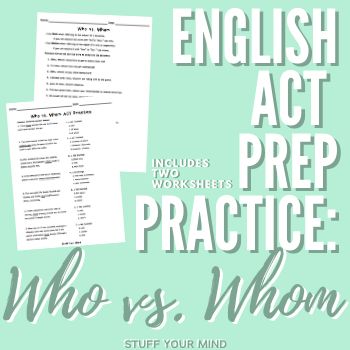 Who vs Whom: The Rule That Actually Works