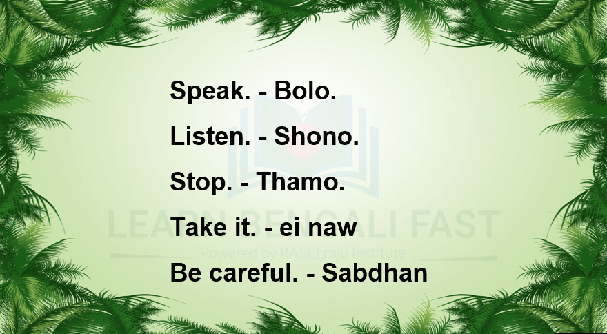 Over 100 Common Bengali Phrases for Travelers
