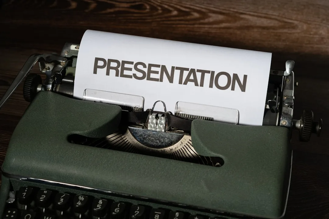 How to Design Slides That Support Your Talk Instead of Distracting From It